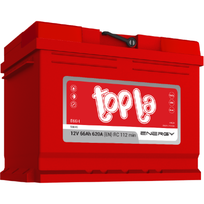  TOPLA ENERGY E66H AKUMULATOR 12V 66Ah D